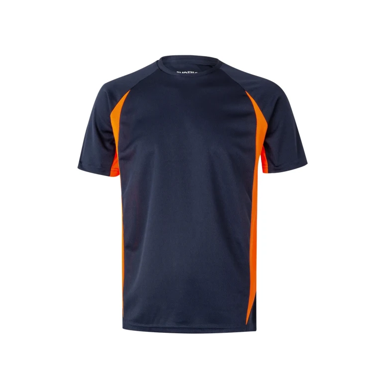 Zweifarbiges technisches Arbeits-T-Shirt Velilla 105501