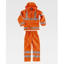 Set Warnschutz Schlauch und Jacke Wasserdicht S2010 - Workteam