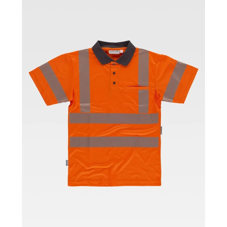 Arbeitspoloshirt Kurzärm Warnschutz C3882 - Workteam