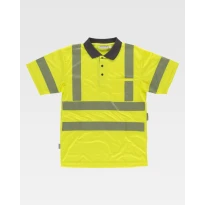 Arbeitspoloshirt Kurzärm Warnschutz C3882 - Workteam