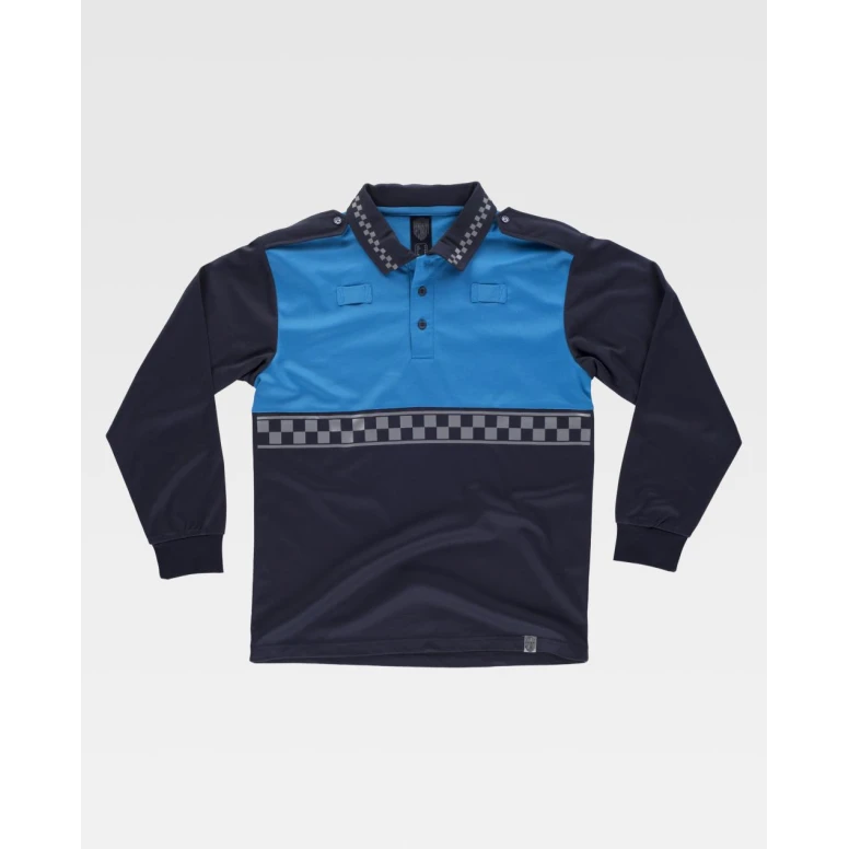 Arbeitspoloshirt langärm Warnschutz C3856 - Arbeitsteam