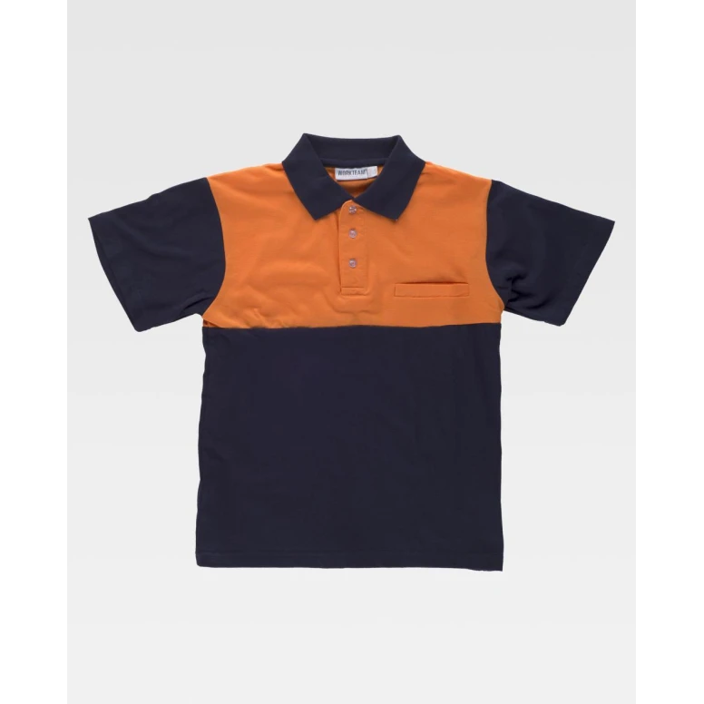 Arbeitspoloshirt 100% Baumwolle Warnschutz C3840 - Workteam