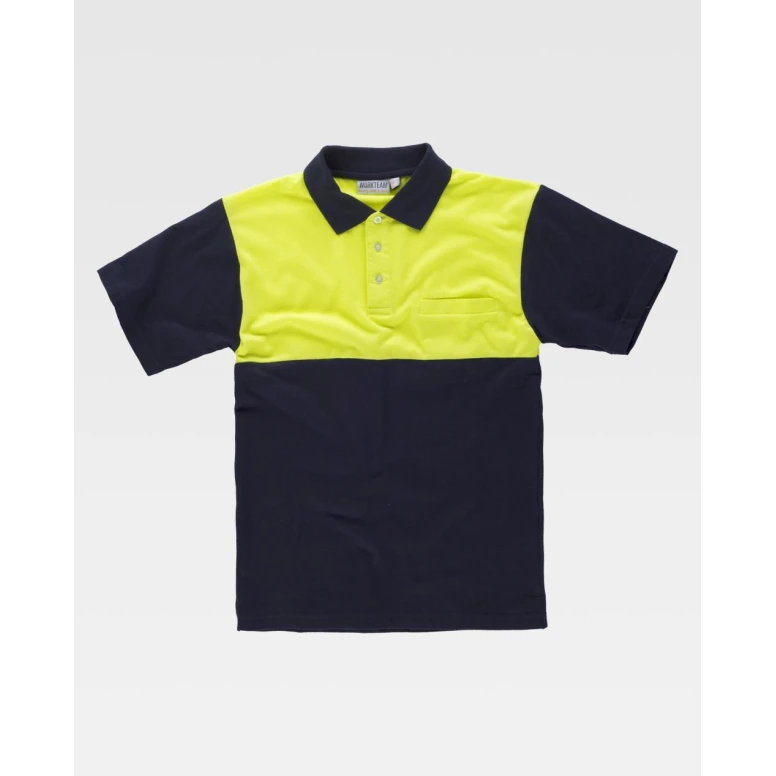 Arbeitspoloshirt 100% Baumwolle Warnschutz C3840 - Workteam