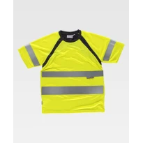 Arbeits-T-Shirt Kombiniert Warnschutz C2941 - Workteam