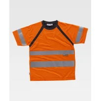Arbeits-T-Shirt Kombiniert Warnschutz C2941 - Workteam