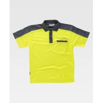 Arbeitspoloshirt Kombiniert Warnschutz C2805 - Arbeitsteam