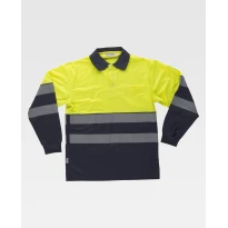 Arbeitspoloshirt langärm Warnschutz C3891 - Arbeitsteam 2