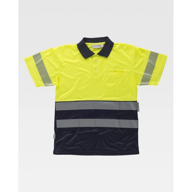 Arbeitspoloshirt Kurzärm Warnschutz C3890 - Arbeitsteam