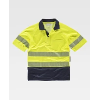Arbeitspoloshirt Kombiniert Warnschutz C3895 - Arbeitsteam