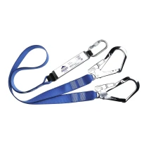 Doppeltes Textil-Lanyard mit Absorber Portwest FP51