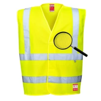 Arbeitsweste feuerfest - Antistatisch Warnschutz Portwest FR71 2