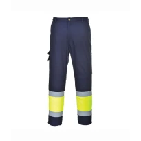 Arbeitshose Combat Zweifarbig Warnschutz Portwest E049