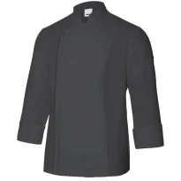 Koreanische Arbeitskochjacke mit Reißverschluss Velilla 405202TC