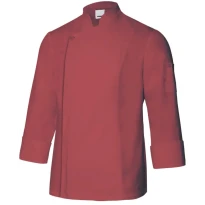 Koreanische Arbeitskochjacke mit Reißverschluss Velilla 405202TC