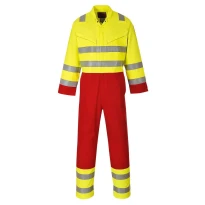 Arbeitsoverall Bizflame feuerfest Warnschutz Portwest FR90