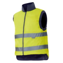 Reversible Arbeitsweste Warnschutz Multitaschen Velilla 148