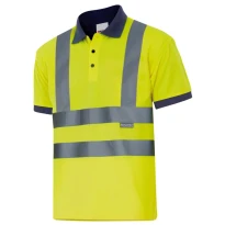 Zweifarbiges Arbeitspoloshirt Warnschutz Velilla 305502