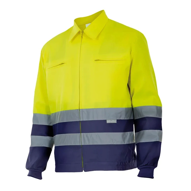 Zweifarbige Fleece-Arbeitsjacke Warnschutz Velilla 153