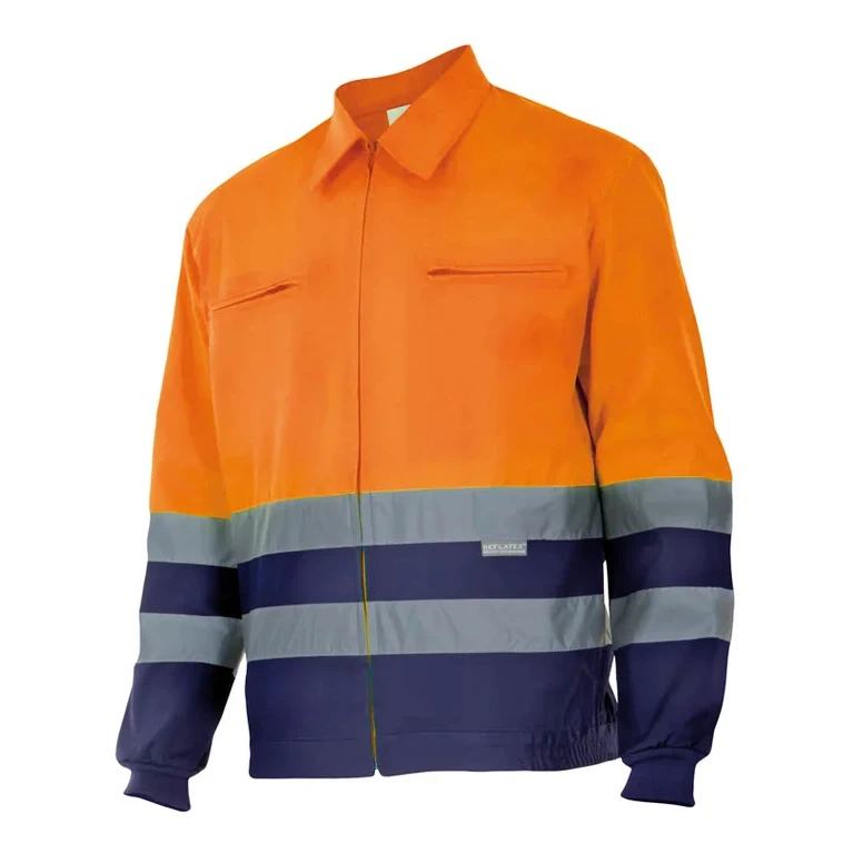 Zweifarbige Fleece-Arbeitsjacke Warnschutz Velilla 153