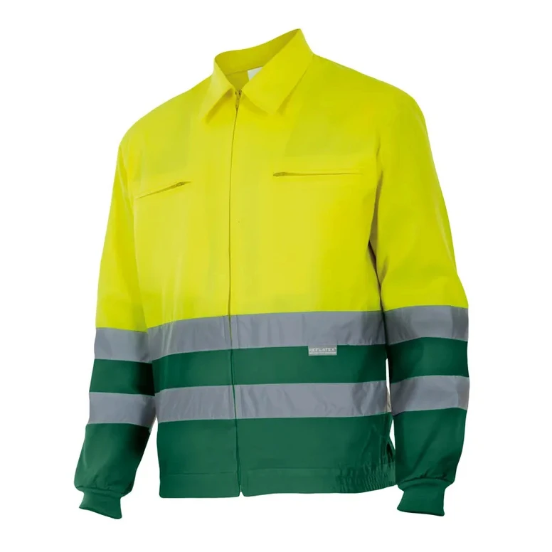 Zweifarbige Fleece-Arbeitsjacke Warnschutz Velilla 153