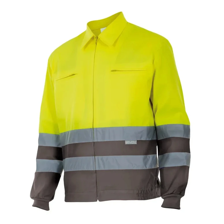 Zweifarbige Fleece-Arbeitsjacke Warnschutz Velilla 153