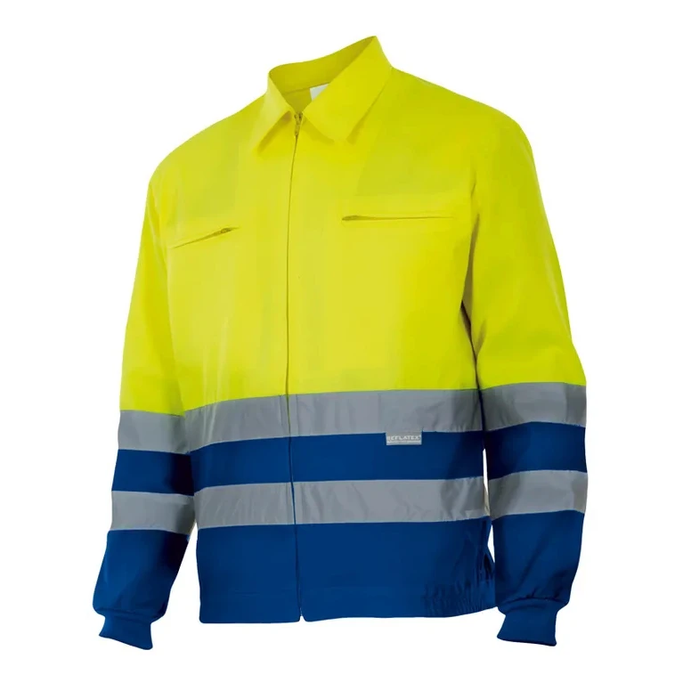 Zweifarbige Fleece-Arbeitsjacke Warnschutz Velilla 153