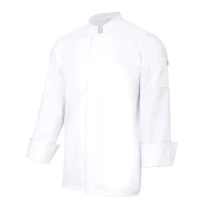 Koreanische Arbeitskochjacke langärm Stretch Velilla 405208S