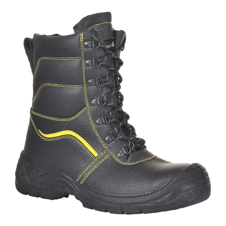 Sicherheitsstiefel Portwest Brodequin mit Futter aus Pelz S3 CI SRC FW05