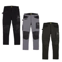 Arbeits-Hose Diadora Multitasche Stretch Carbon 702.175554