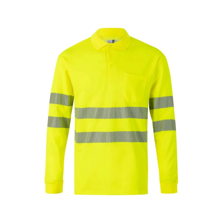 Langarm-Arbeitspoloshirt Warnschutz Velilla RS 305524