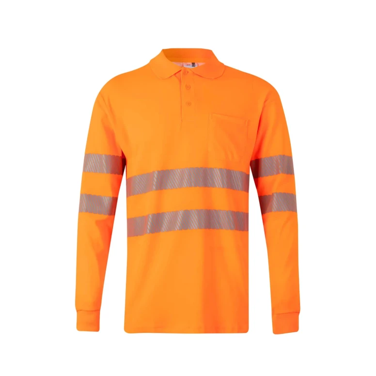 Langarm-Arbeitspoloshirt Warnschutz Velilla RS 305524