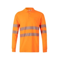 Langarm-Arbeitspoloshirt Warnschutz Velilla RS 305524