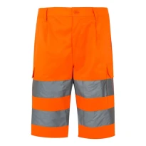 Arbeitsshort Warnschutz Multitaschen Velilla 303005