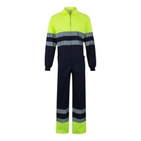 Zweifarbiger Arbeitsoverall Warnschutz Multitaschen Velilla 151