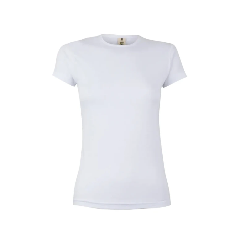 Arbeits-T-Shirt mit Rundhalsausschnitt 100% Baumwolle Velilla Coral Damen MK170WV