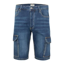 Arbeitsjeansshorts Stretch Multitaschen Velilla 103017S