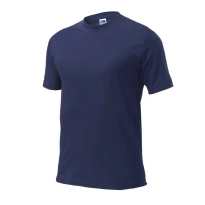 Alles muss raus  -  Arbeits- T- Shirts Ischia Siggi 100% Baumwolle Größe L Farbe Blau 2