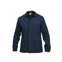 Alles muss raus -  Arbeitsjacke New Extra Siggi 100% Baumwolle Größe 48 Farbe Blau