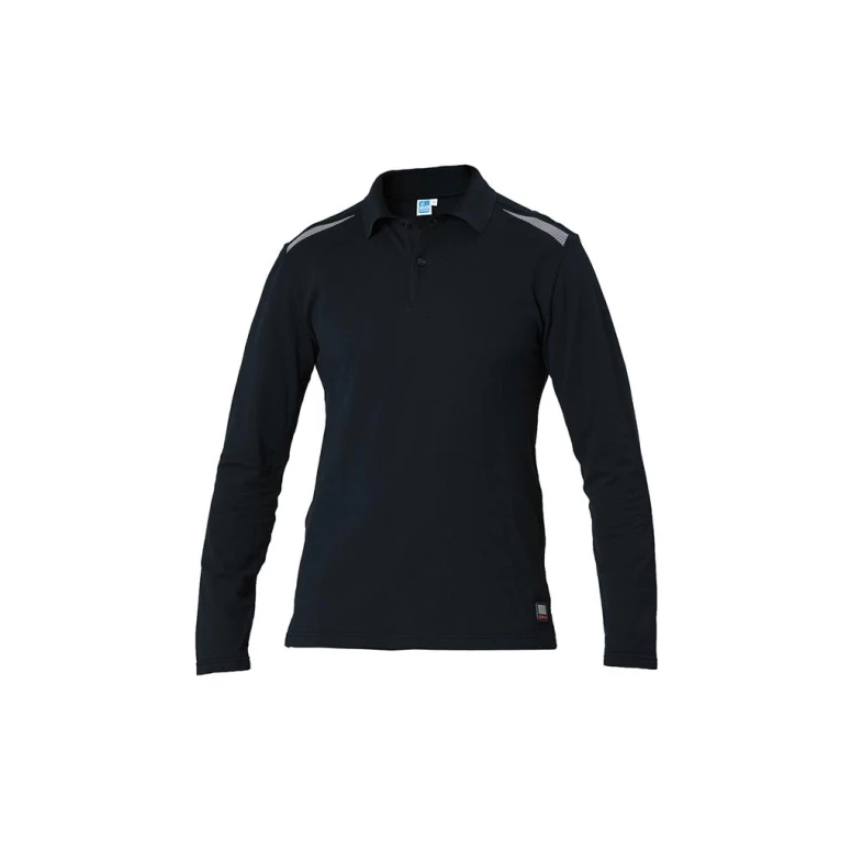 Alles muss raus  -  Langarm-Arbeitspoloshirt 100% Baumwolle Siggi Task 2 23MA0550/00  Größe M Farbe Blau