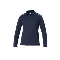 Alles muss raus  -  Langarm-Arbeitspoloshirt 100% Baumwolle Siggi Task 2 23MA0550/00  Größe M Farbe Blau