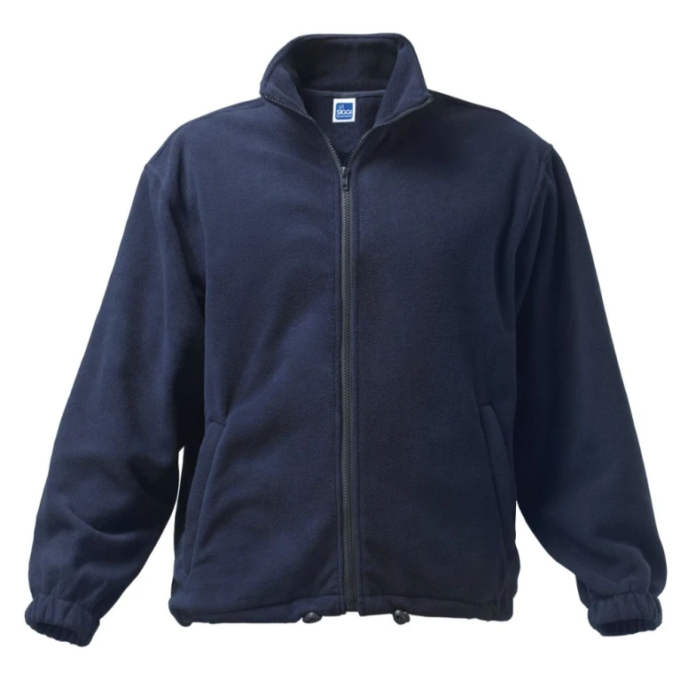 Fleece-Arbeitssweatshirt Lange Reißverschluss Siggi