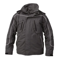 Alles muss raus  -  Arbeitsjacke Stone Siggi Wasserdichte  Größe 4XL Farbe Grau