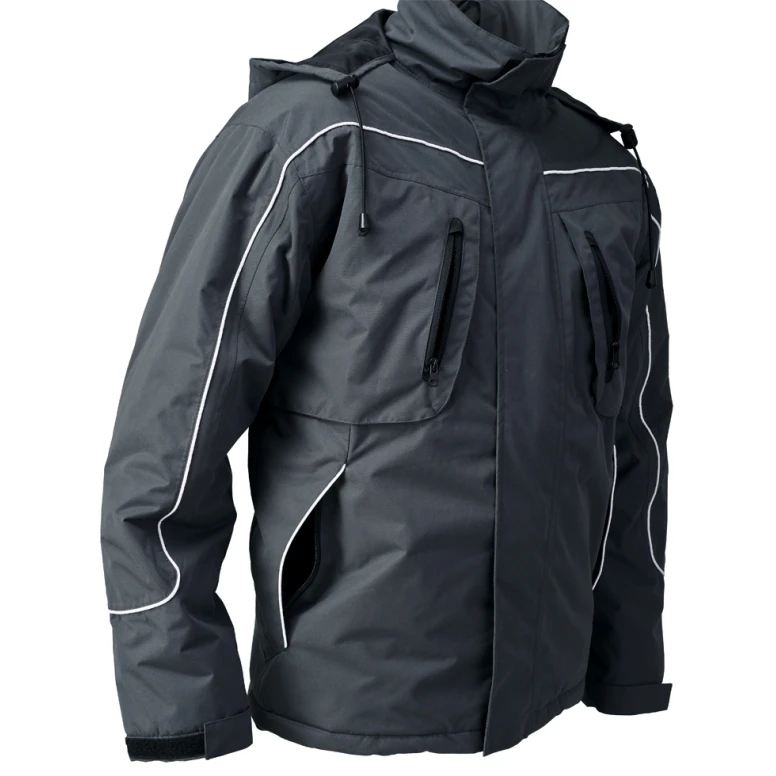 Alles muss raus  -  Arbeitsjacke Stone Siggi Wasserdichte  Größe 4XL Farbe Grau