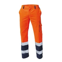Arbeitshose Siggi Bifarbe Warnschutz Step One AV 69SE0335/00-9016