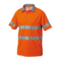 Arbeitspoloshirt M/M Siggi Warnschutz