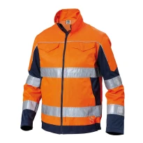 Zweifarbige Arbeitsjacke Siggi Bifarbe Warnschutz