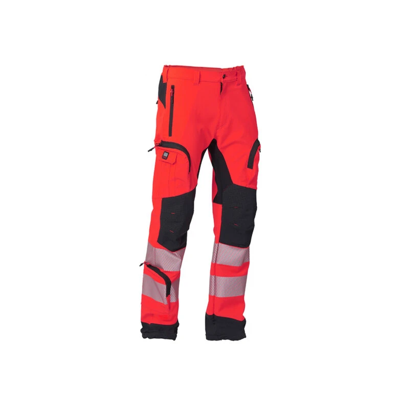 Arbeitshose Warnschutz Stretch Multitaschen Siggi E-Motion 07PA1498/00