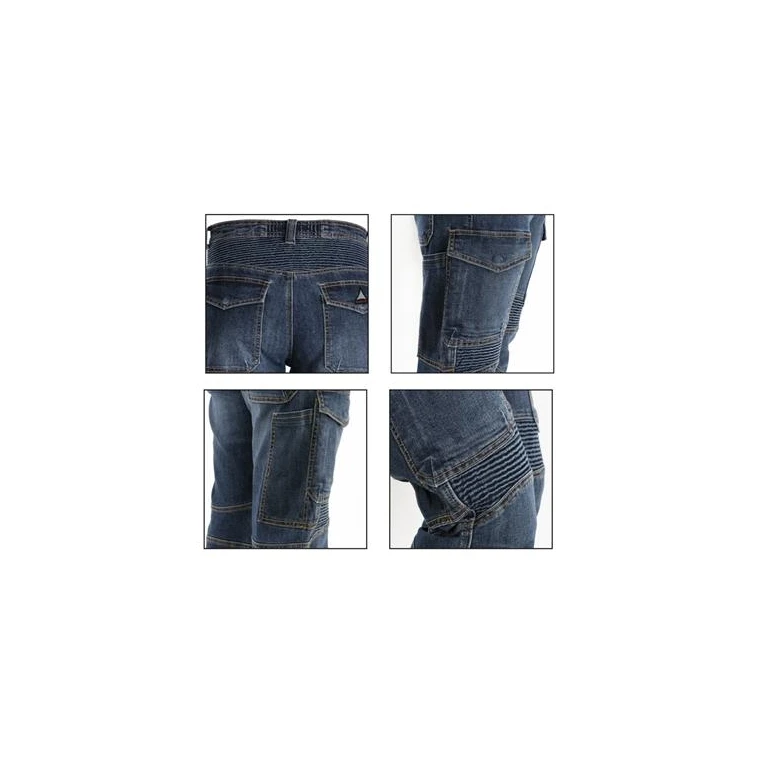 Arbeitsjeans Multitaschen Stretch Biker Siggi