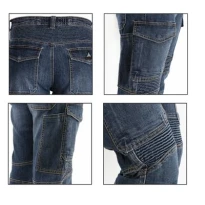 Arbeitsjeans Multitaschen Stretch Biker Siggi