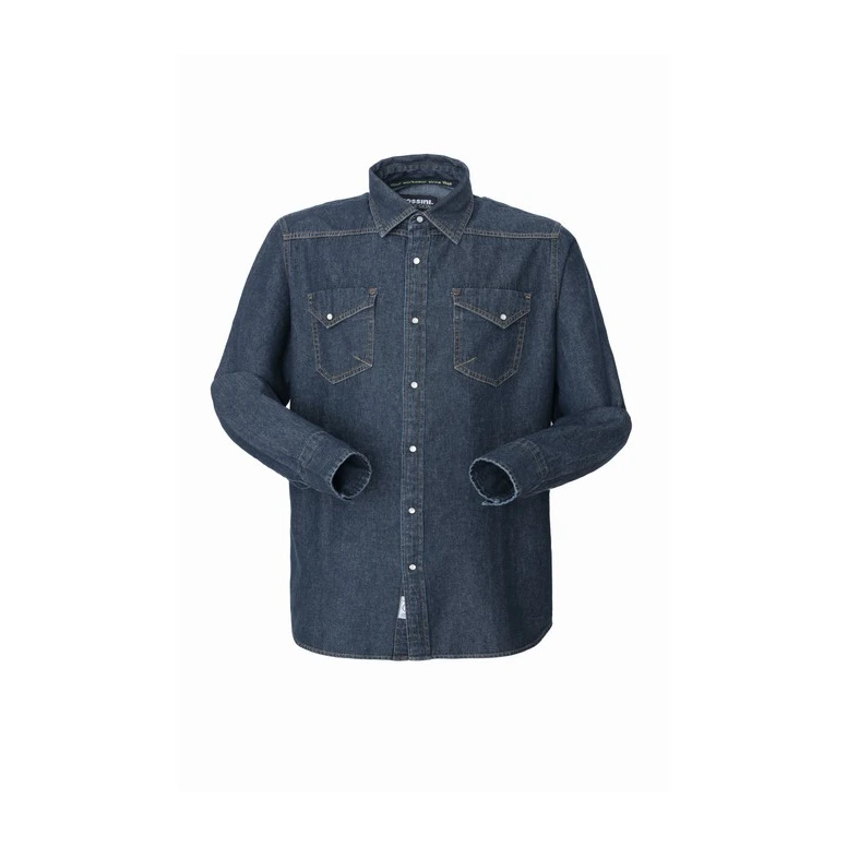 Arbeitshemd Langärm Rossini Denim Jazz HH011